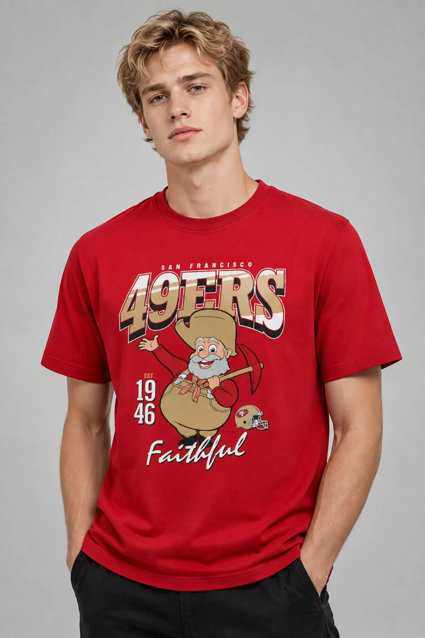 1946 49er stinky pete shirt2