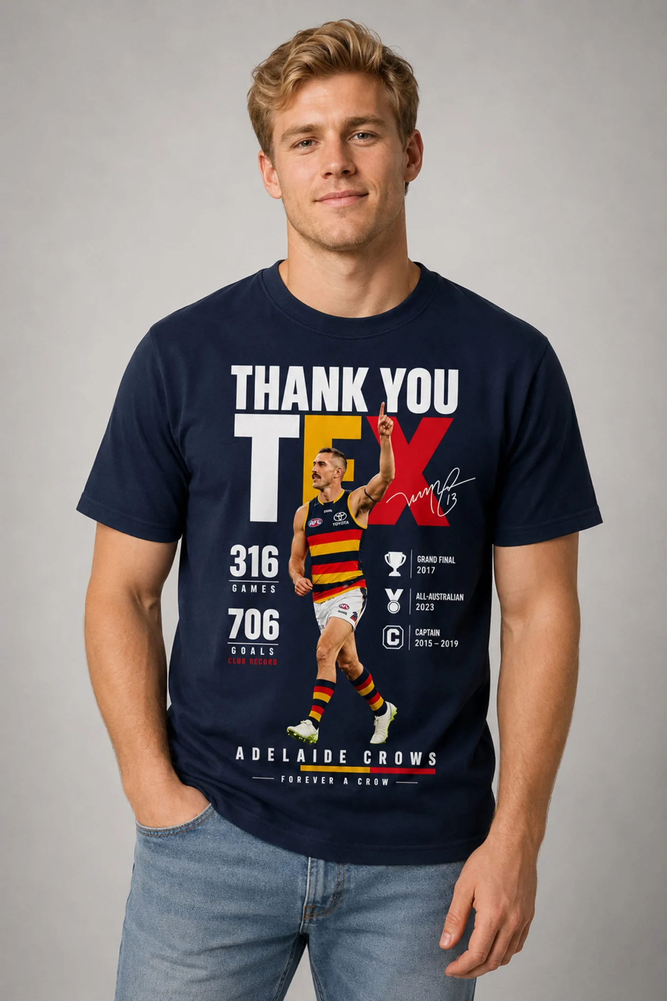 2026 adelaide crows taylor walker forever a crow shirt1
