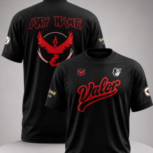 2026 baltimore orioles x pokemon go team valor shirt