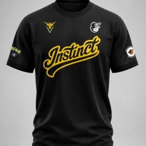 2026 Baltimore Orioles x Pokmon GO Team Instinct Shirt2