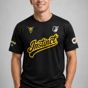 2026 Baltimore Orioles x Pokmon GO Team Instinct Shirt3