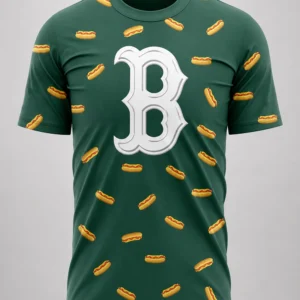 2026 boston red sox city connect hot dog shirt