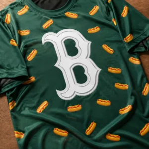 2026 boston red sox city connect hot dog shirt3
