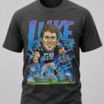 2026 Carolina Panthers Luke Kuechly #59 Hall of Fame Class Shirt