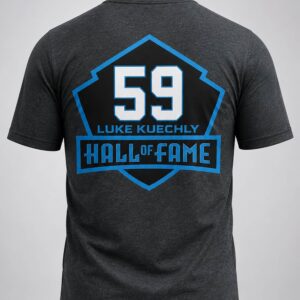 2026 carolina panthers luke kuechly 59 hall of fame class of shirt1
