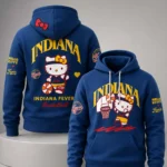 2026 Indiana Fever Hello Kitty Night Hoodie