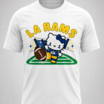 2026 Los Angeles Rams Hello Kitty Bobblehead Shirt