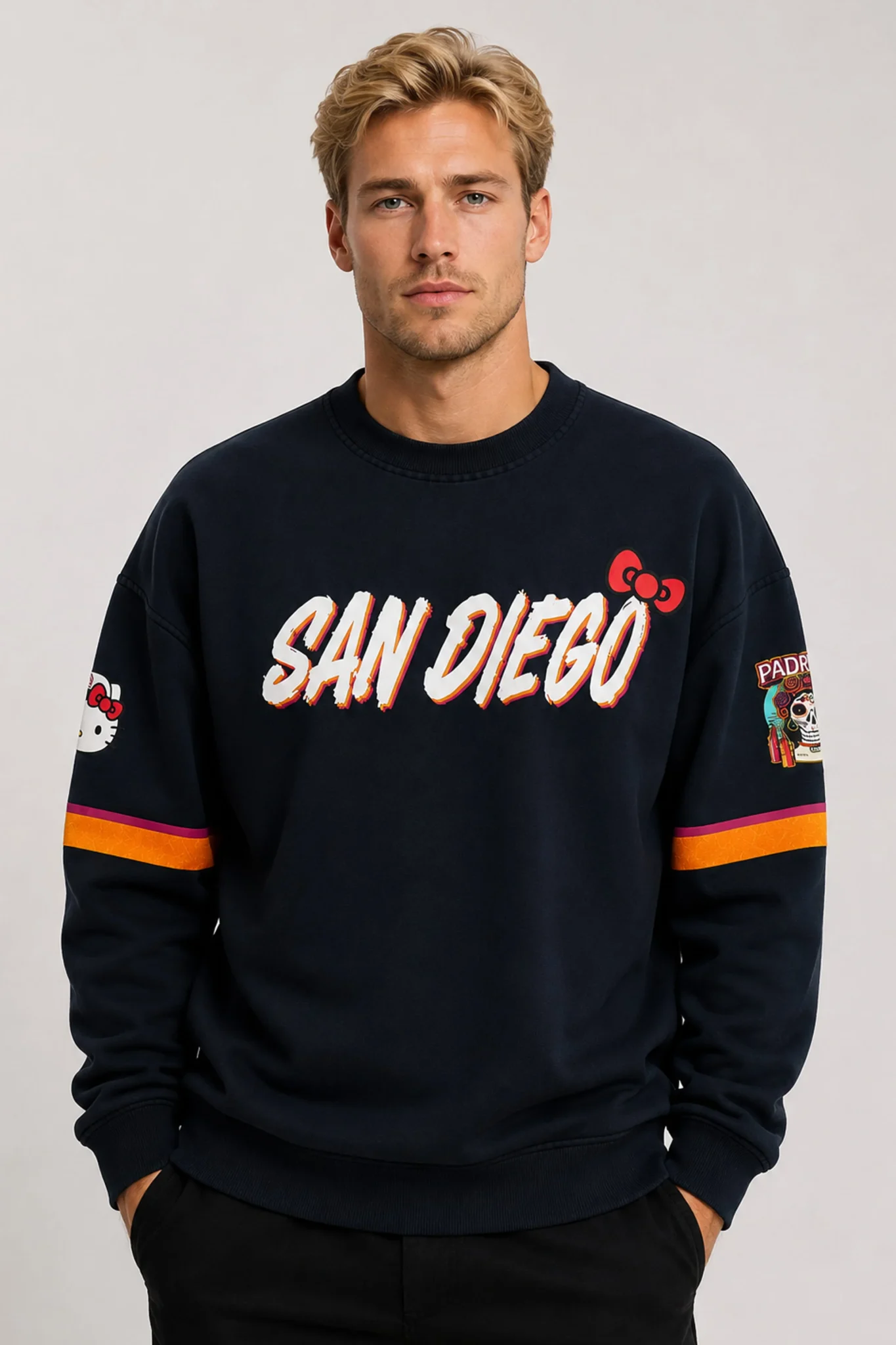 2026 padres new city connect x hello kitty sweatshirt3