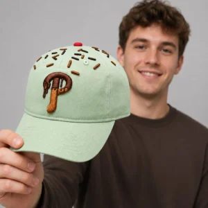 2026 phillies ice cream crown mint chocolate strawberry hat1