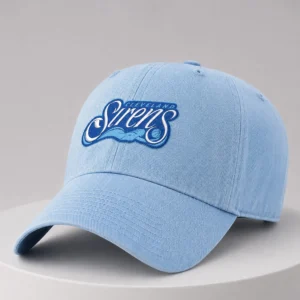 cleveland siren erie blue clean up adjustable hat1