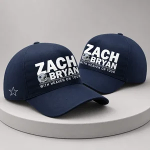 dallas cowboy x zach bryan with heaven on tour 2026 hat2