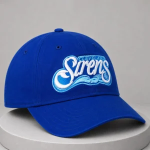cleveland siren blue adjustable hat1