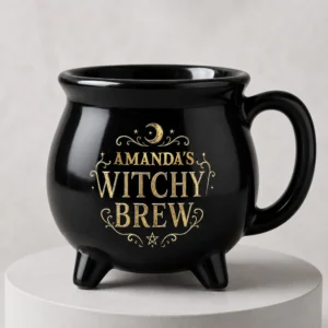 amandas witchy brew halloween cauldron mug personalized halloween gifts1