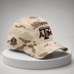 texas am aggies military honor camo hat4