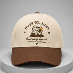 thank you jackie the eagle rest easy legend hat