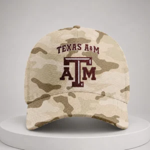 texas am aggies military honor camo hat2