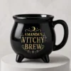 amandas witchy brew halloween cauldron mug personalized halloween gifts1