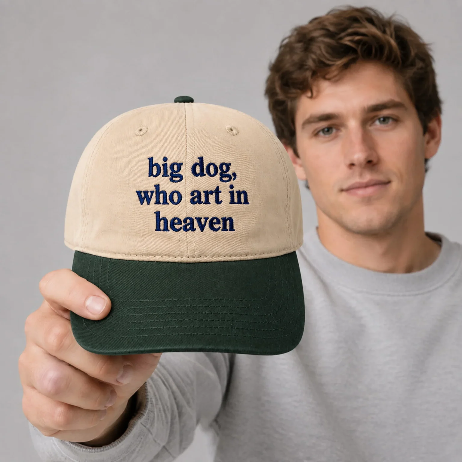 big dog who art in heaven hat2