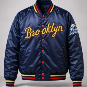 brooklyn cyclones 25th anniversary baseball jacket