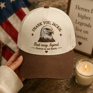 thank you jackie the eagle rest easy legend hat1