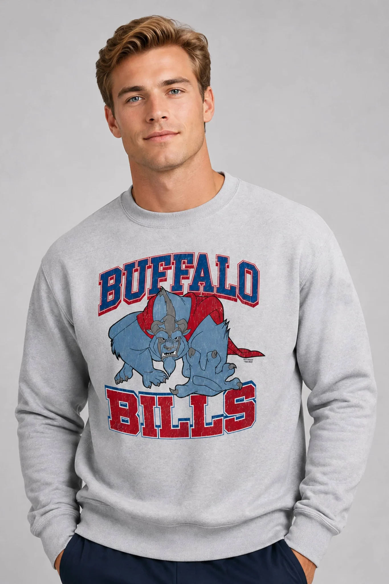buffalo bills beast pullover sweatshirt2