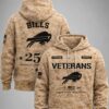 buffalo bills military appreciation 250 years of freedom camo hoodie