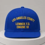 Cameron Dicker Los Angeles County Lennox FD Engine 18 Hat