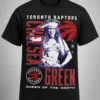 chelsea green toronto raptors queen of the north shirt