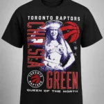 Chelsea Green Toronto Raptors Queen Of The North Shirt