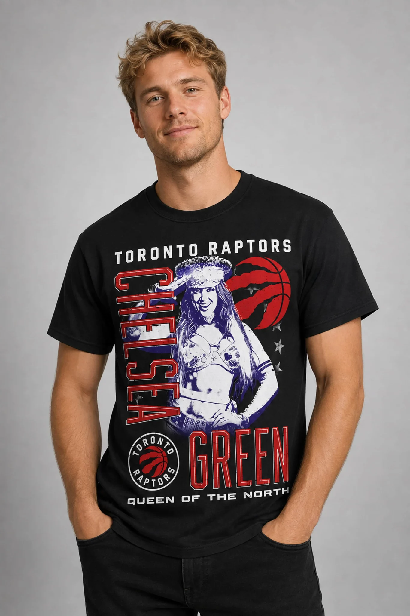 chelsea green toronto raptors queen of the north shirt2