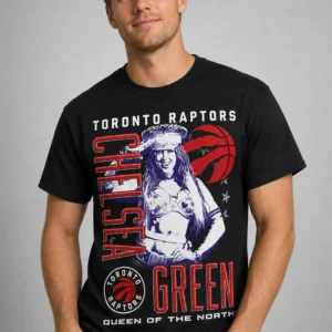 chelsea green toronto raptors queen of the north shirt2