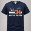 chicago bears 34 signature walter payton shirt