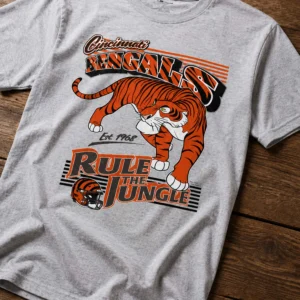 cincinnati bengals rule the jungle shere khan t shirt1