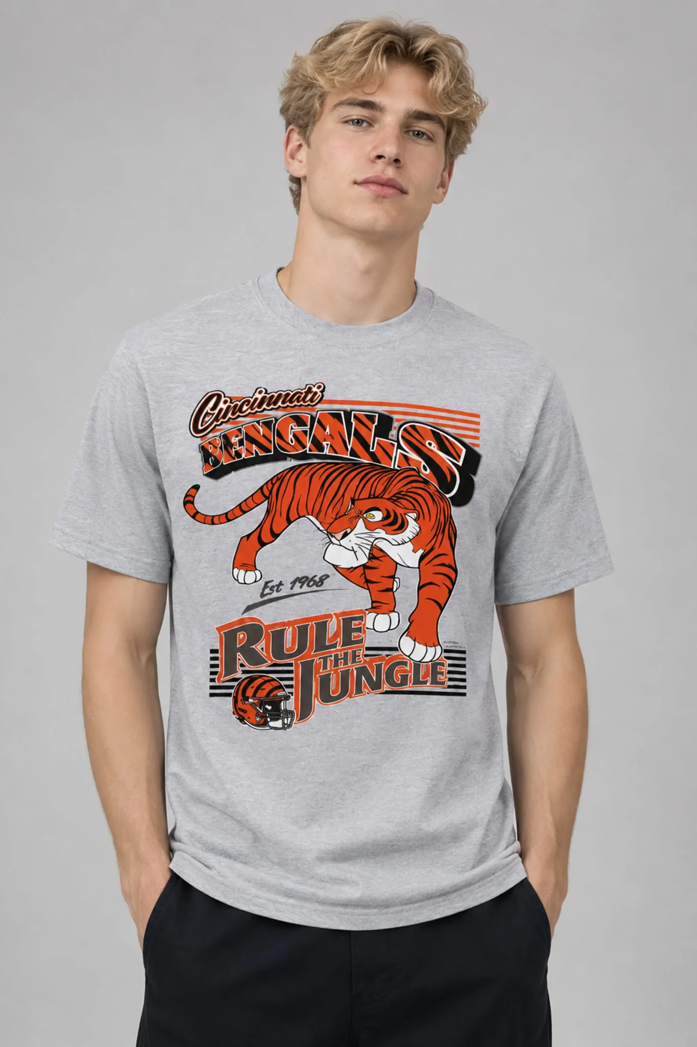 cincinnati bengals rule the jungle shere khan t shirt2