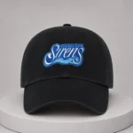 Cleveland Siren Black Primary Adjustable Hat