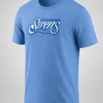 Cleveland Sirens Erie Blue Shirt