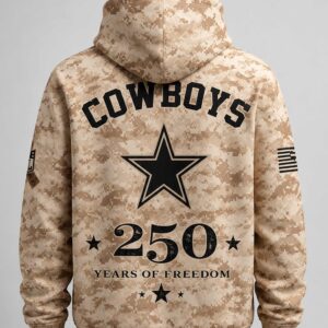 cowboys military appreciation 250 years of freedom camo hoodie1