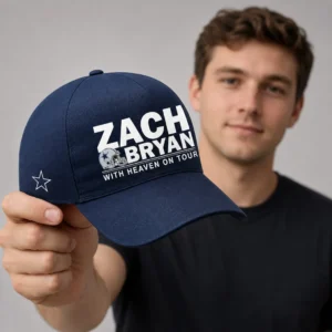 dallas cowboy x zach bryan with heaven on tour 2026 hat1