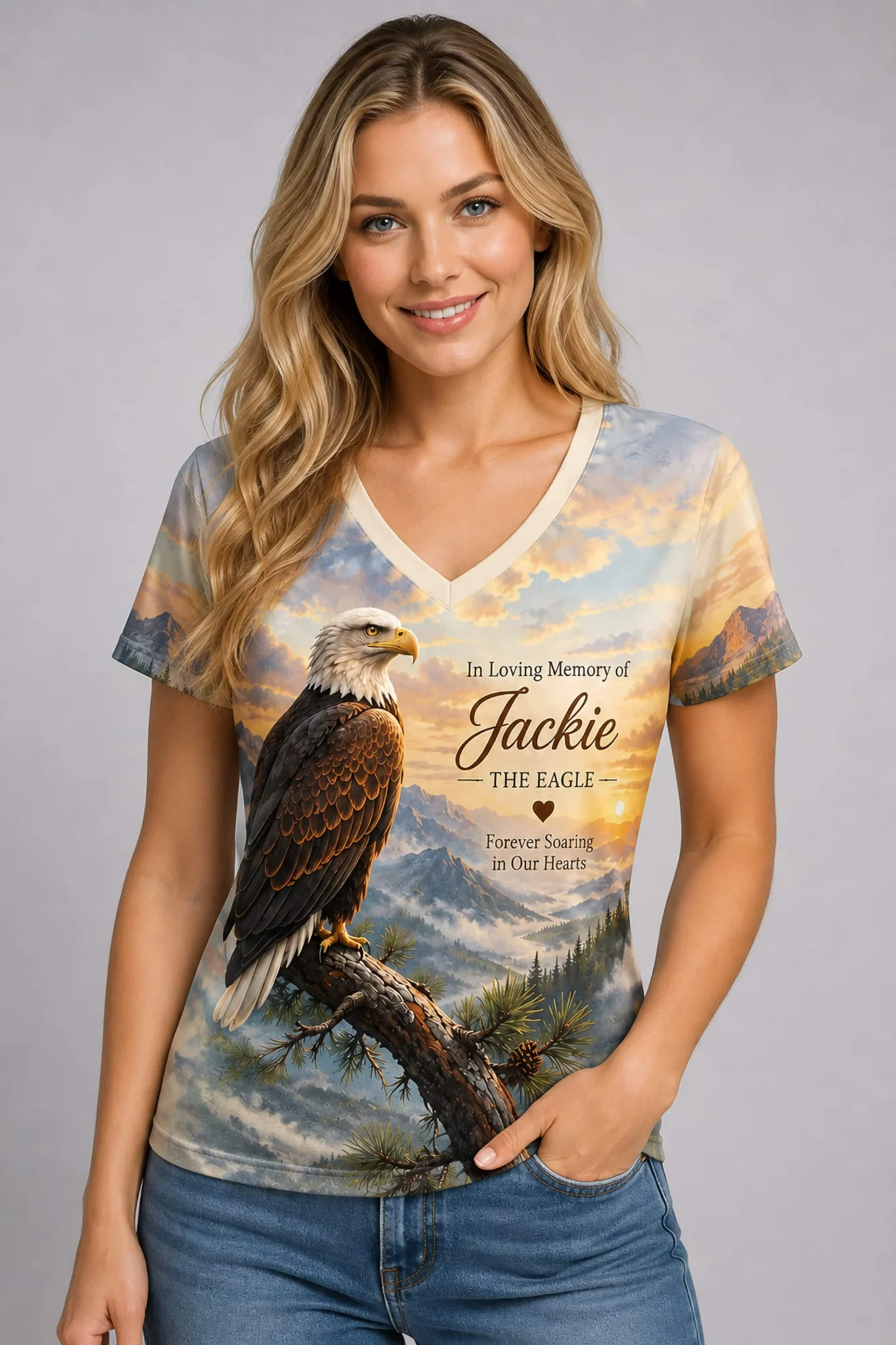 deepest condolences to jackie may you rest in peace printed shirt3