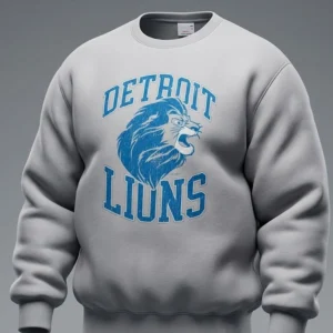 detroit lions simba pullover sweatshirt