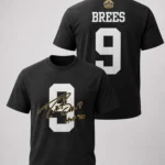 Drew Brees Saints Hall of Fame 2026 Elected Signature Shirt