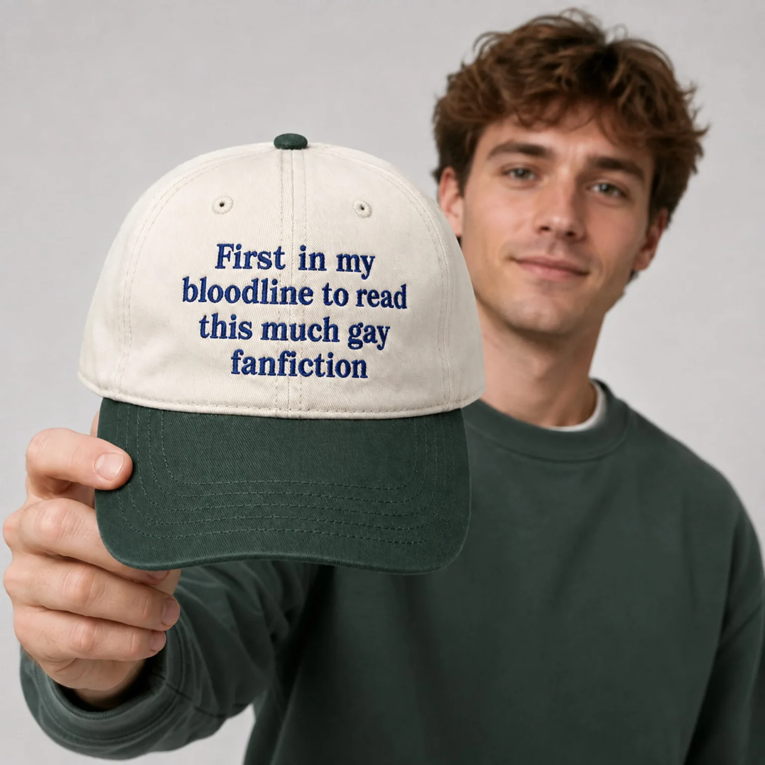 first in my bloodline to read this much gay fanfiction hat2