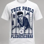 Free Pablo Pledgescobar 8-ball Shirt