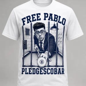 free pablo pledgescobar 8 ball shirt