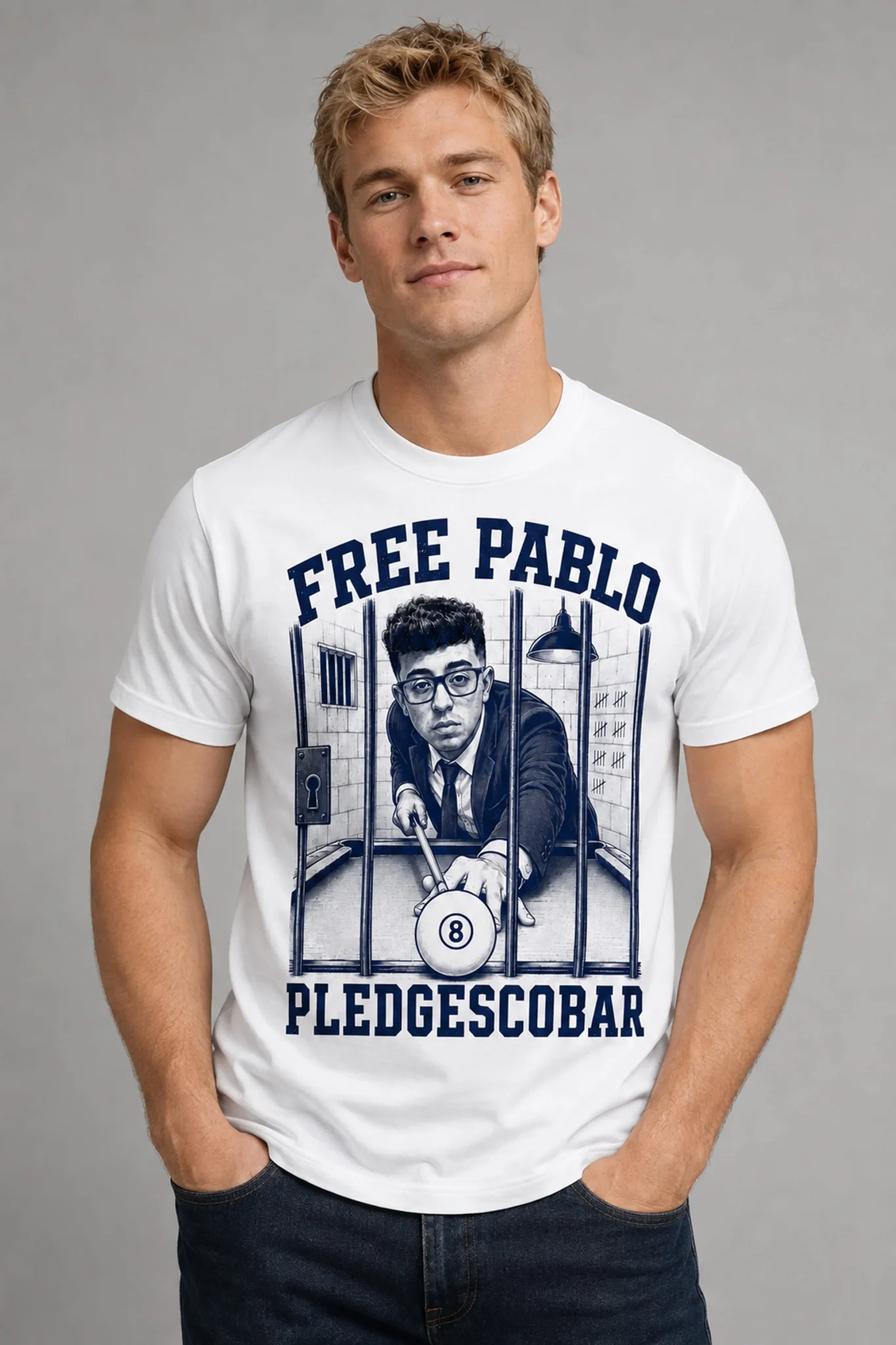 free pablo pledgescobar 8 ball shirt1