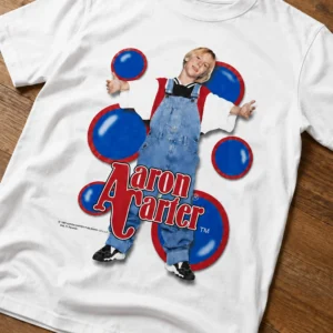 hilary duff aaron carter vintage shirt1