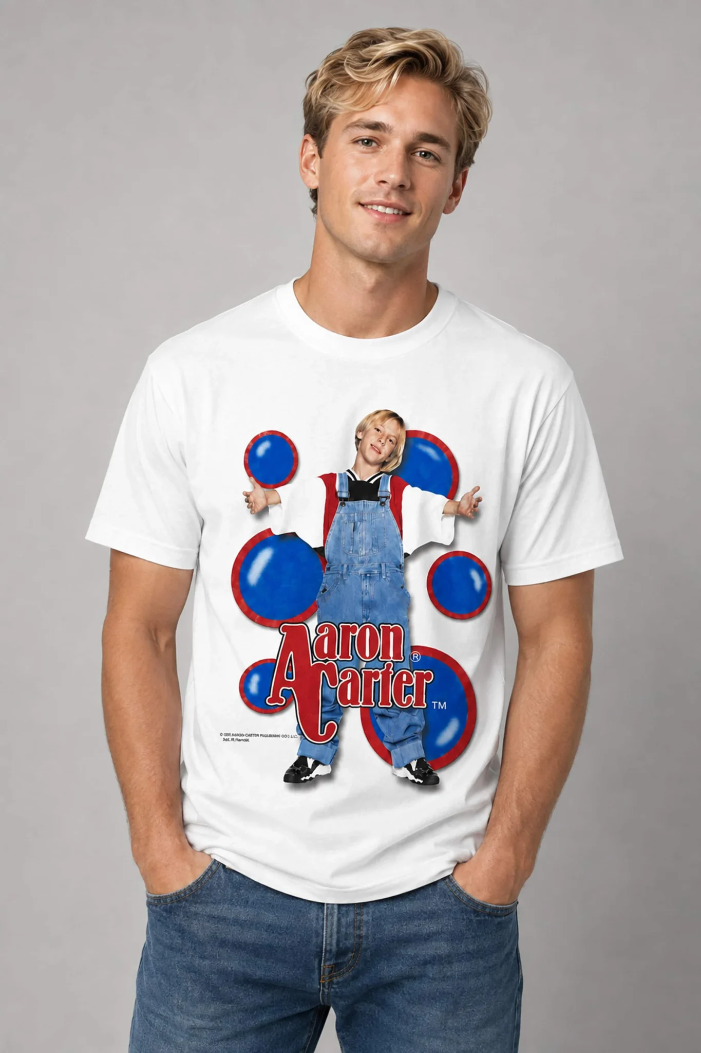 hilary duff aaron carter vintage shirt2