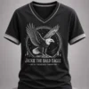 jackie the bald eagle aged 14 forever wild forever free shirt