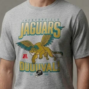 jacksonville jaguars pepita t shirt2