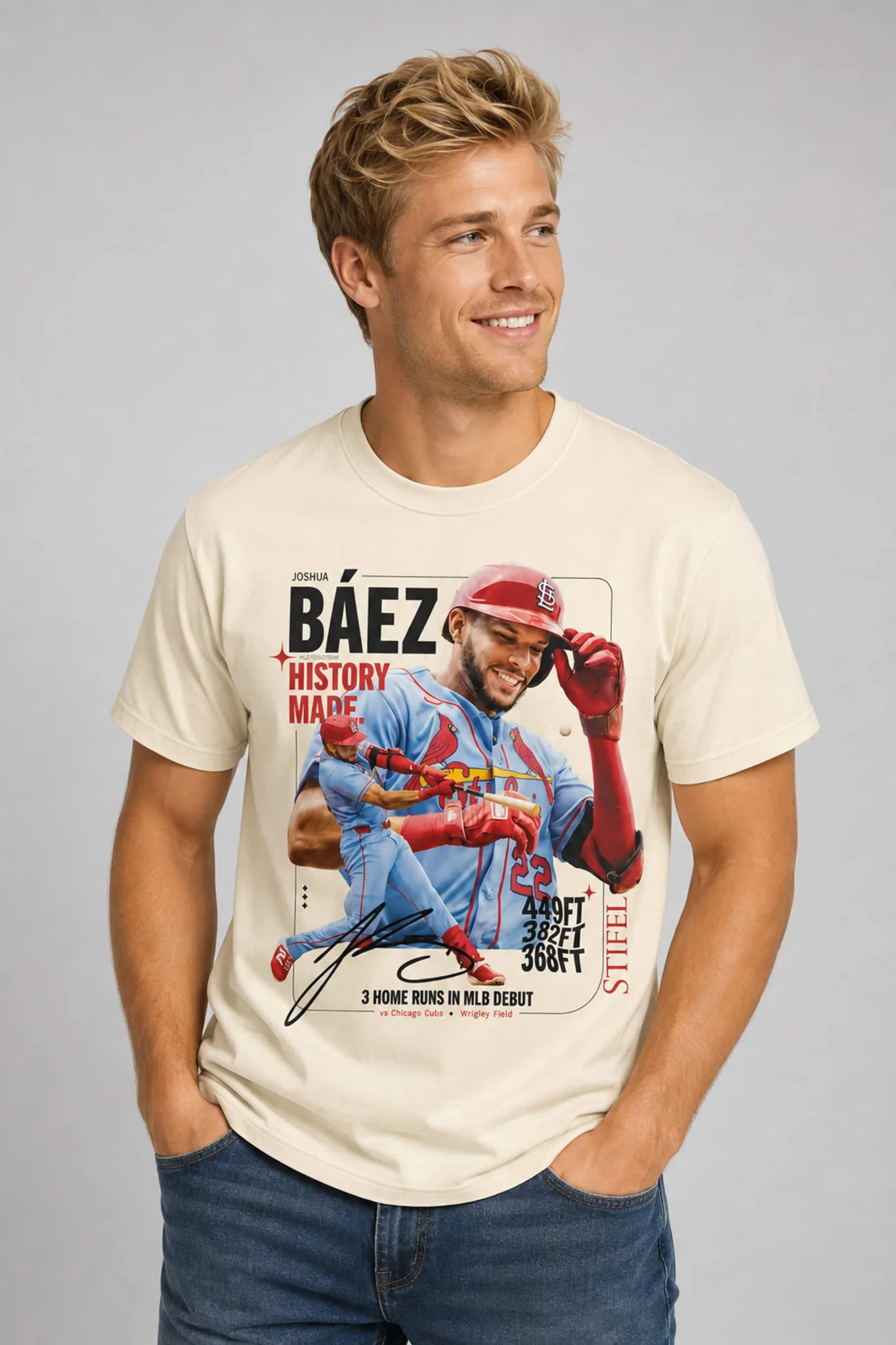 joshua baez history made 449 ft 382 ft 368 ft shirt1